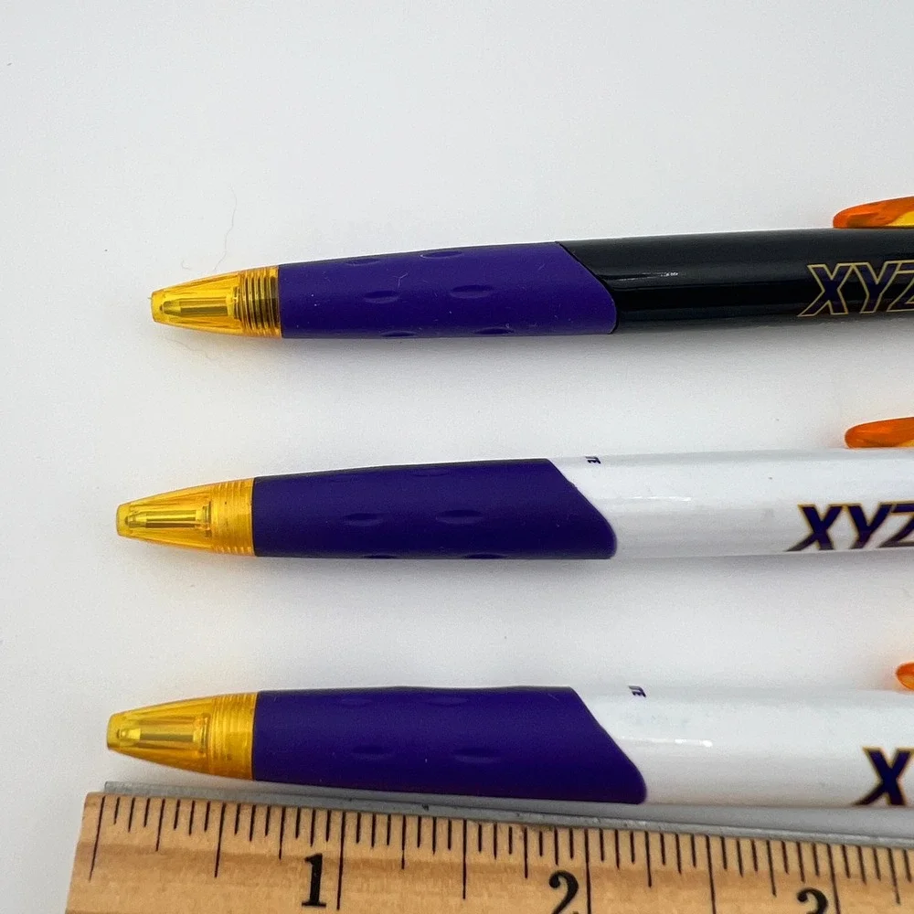Xyzal Ballpoint Pens Pharmaceutical Promo 2010s Blue Ink 3pc PaperMate Blk Wht
